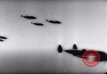 Immagine di I bombardieri britannici Avro Manchester colpiscono l'asse ha tenuto i bersagli in occupati Francia Europa, 1943, secondo 32 filmato di repertorio 65675033504