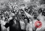 Standbild Bundeskanzler Konrad Adenauer Stonewall Texas USA, 1964, aus Sekunde 32 historischem Filmmaterial Videoclip 65675033524