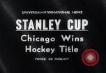 Standbild Stanley Cup Detroit Michigan Olympia stadium USA, 1961, aus Sekunde 4 historischem Filmmaterial Videoclip 65675033525