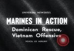 Immagine di Corpo della Marina degli Stati Uniti Santo Domingo Repubblica Dominicana, 1965, secondo 1 filmato di repertorio 65675033534