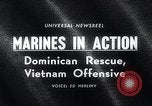Immagine di Corpo della Marina degli Stati Uniti Santo Domingo Repubblica Dominicana, 1965, secondo 3 filmato di repertorio 65675033534