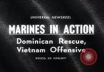 Immagine di Corpo della Marina degli Stati Uniti Santo Domingo Repubblica Dominicana, 1965, secondo 4 filmato di repertorio 65675033534