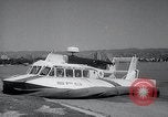 Image of Hovercraft is demonstrated on Lake Merritt Oakland California USA, 1965, second 10 stock footage video 65675033540