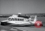 Image of Hovercraft is demonstrated on Lake Merritt Oakland California USA, 1965, second 11 stock footage video 65675033540