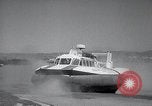 Image of Hovercraft is demonstrated on Lake Merritt Oakland California USA, 1965, second 18 stock footage video 65675033540
