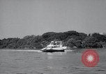 Image of Hovercraft is demonstrated on Lake Merritt Oakland California USA, 1965, second 29 stock footage video 65675033540
