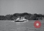 Image of Hovercraft is demonstrated on Lake Merritt Oakland California USA, 1965, second 30 stock footage video 65675033540