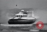 Image of Hovercraft is demonstrated on Lake Merritt Oakland California USA, 1965, second 50 stock footage video 65675033540