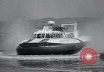 Image of Hovercraft is demonstrated on Lake Merritt Oakland California USA, 1965, second 51 stock footage video 65675033540