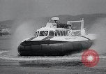 Image of Hovercraft is demonstrated on Lake Merritt Oakland California USA, 1965, second 52 stock footage video 65675033540