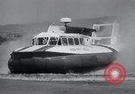 Image of Hovercraft is demonstrated on Lake Merritt Oakland California USA, 1965, second 54 stock footage video 65675033540