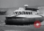 Image of Hovercraft is demonstrated on Lake Merritt Oakland California USA, 1965, second 55 stock footage video 65675033540