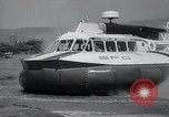 Image of Hovercraft is demonstrated on Lake Merritt Oakland California USA, 1965, second 56 stock footage video 65675033540