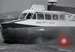 Image of Hovercraft is demonstrated on Lake Merritt Oakland California USA, 1965, second 59 stock footage video 65675033540