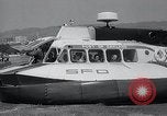 Image of Hovercraft is demonstrated on Lake Merritt Oakland California USA, 1965, second 62 stock footage video 65675033540