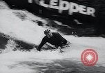 Image of Kayak racing Germany, 1965, second 15 stock footage video 65675033542