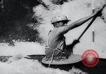Image of Kayak racing Germany, 1965, second 56 stock footage video 65675033542