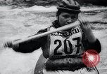 Image of Kayak racing Germany, 1965, second 60 stock footage video 65675033542
