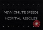 Image of Hospital rescue California United States USA, 1942, second 1 stock footage video 65675033544