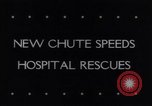 Image of Hospital rescue California United States USA, 1942, second 5 stock footage video 65675033544