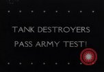 Image of Tank destroyer crew United States USA, 1942, second 1 stock footage video 65675033545