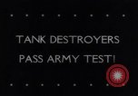 Image of Tank destroyer crew United States USA, 1942, second 5 stock footage video 65675033545