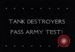 Image of Tank destroyer crew United States USA, 1942, second 6 stock footage video 65675033545