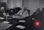 Standbild Alliierten Krieg Rat Washington DC White House USA, 1943, aus Sekunde 17 historischem Filmmaterial Videoclip 65675033555