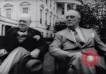 Standbild Alliierten Krieg Rat Washington DC White House USA, 1943, aus Sekunde 58 historischem Filmmaterial Videoclip 65675033555