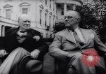 Standbild Alliierten Krieg Rat Washington DC White House USA, 1943, aus Sekunde 60 historischem Filmmaterial Videoclip 65675033555