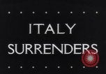 Standbild Übergabe von Italien Sizilien Italien, 1943, aus Sekunde 31 historischem Filmmaterial Videoclip 65675033556