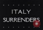 Standbild Übergabe von Italien Sizilien Italien, 1943, aus Sekunde 33 historischem Filmmaterial Videoclip 65675033556