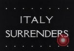 Standbild Übergabe von Italien Sizilien Italien, 1943, aus Sekunde 36 historischem Filmmaterial Videoclip 65675033556