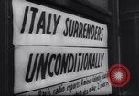 Standbild Übergabe von Italien Sizilien Italien, 1943, aus Sekunde 41 historischem Filmmaterial Videoclip 65675033556