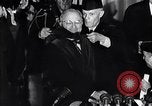 Standbild Winston Churchill Rede Fulton Missouri USA, 1946, aus Sekunde 15 historischem Filmmaterial Videoclip 65675033581