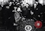 Standbild Winston Churchill Rede Fulton Missouri USA, 1946, aus Sekunde 22 historischem Filmmaterial Videoclip 65675033581