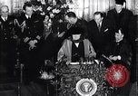 Standbild Winston Churchill Rede Fulton Missouri USA, 1946, aus Sekunde 30 historischem Filmmaterial Videoclip 65675033581
