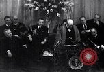 Standbild Winston Churchill Eisernen Vorhang Rede Fulton Missouri USA, 1946, aus Sekunde 55 historischem Filmmaterial Videoclip 65675033582