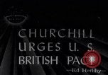 Standbild Winston Churchill Fulton Missouri USA, 1946, aus Sekunde 1 historischem Filmmaterial Videoclip 65675033583