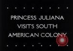 Image Princess Juliana Curaçao Island, 1944, de la seconde 4 séquences d'archives historiques vidéo 65675033600