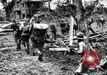 Standbild Nehmen Chindits Moagaung in Zweiten Weltkrieg Mogaung Birma, 1944, aus Sekunde 36 historischem Filmmaterial Videoclip 65675033609