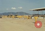 Image of fuel station Nha Trang Vietnam, 1966, second 42 stock footage video 65675033640