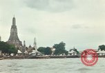 Standbild Chao Phraya Fluss Bangkok Thailand, 1967, aus Sekunde 12 historischem Filmmaterial Videoclip 65675033649