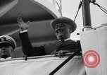 Standbild Präsident Franklin D Roosevelt San Diego California USA, 1938, aus Sekunde 19 historischem Filmmaterial Videoclip 65675033694