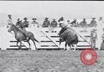 Standbild 27 jährlichen Rodeo Salinas California USA, 1938, aus Sekunde 29 historischem Filmmaterial Videoclip 65675033697