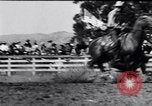 Standbild 27 jährlichen Rodeo Salinas California USA, 1938, aus Sekunde 51 historischem Filmmaterial Videoclip 65675033697