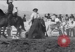 Standbild 27 jährlichen Rodeo Salinas California USA, 1938, aus Sekunde 59 historischem Filmmaterial Videoclip 65675033697