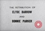 Immagine di Clyde Barrow Dallas Texas USA, 1934, secondo 6 filmato di repertorio 65675033721