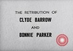 Immagine di Clyde Barrow Dallas Texas USA, 1934, secondo 10 filmato di repertorio 65675033721