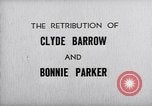 Immagine di Clyde Barrow Dallas Texas USA, 1934, secondo 11 filmato di repertorio 65675033721